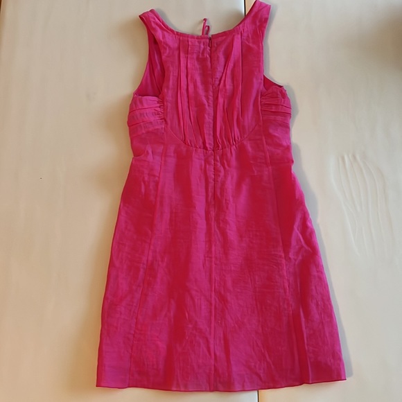 Armani exchange pink cotton nylon dress size 0P - Picture 2 of 2